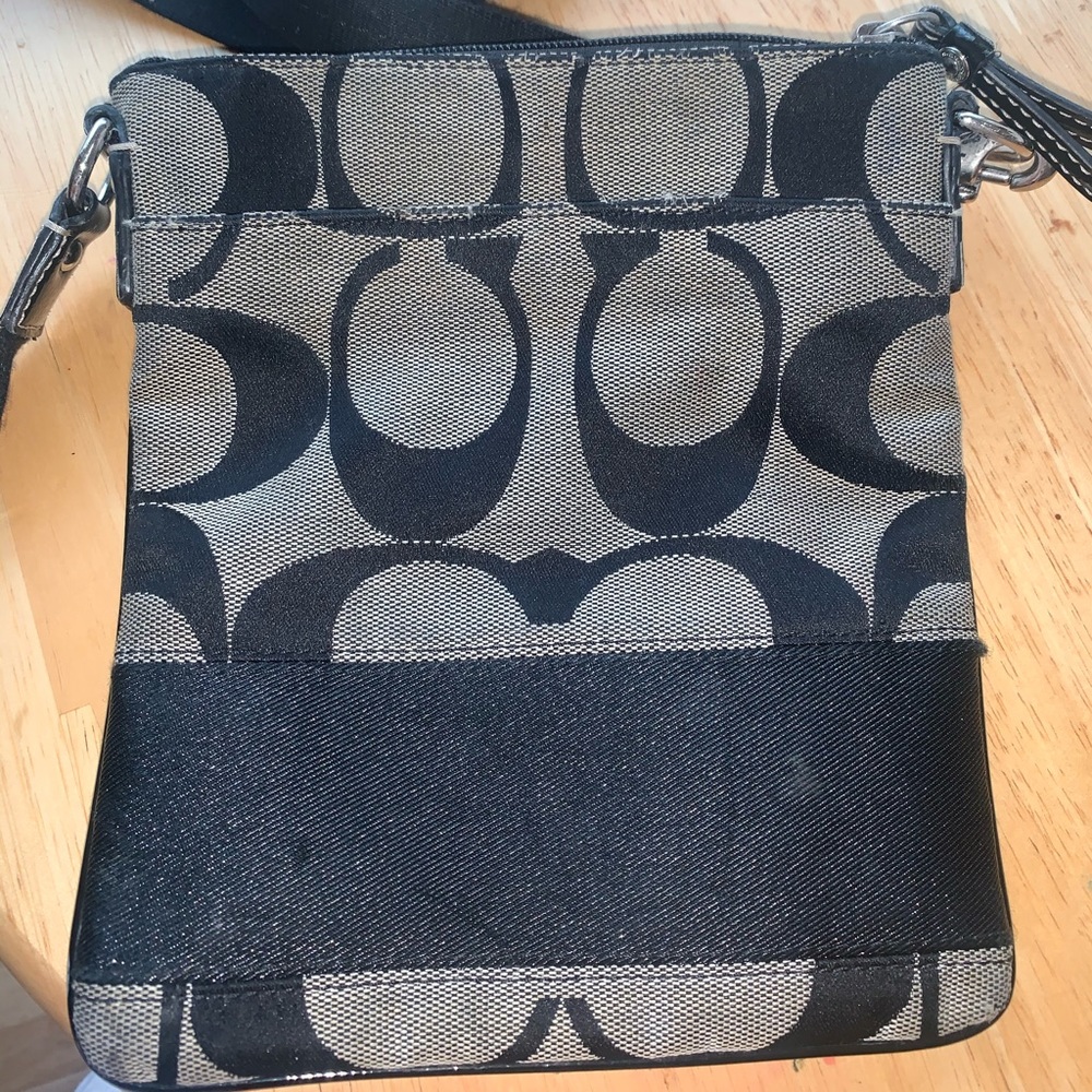 Black Coach Crossbody